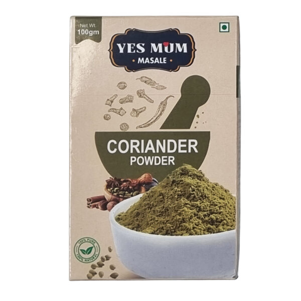 Coriander Powder | Dhaniya Masala | No Preservatives | No Artificial Colour | Low Temperature Grinding | 100% Pure & Natural - 100g - Image 2