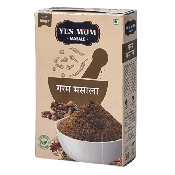 Garam Masala Powder | No Preservatives | No Artificial Colour | Low Temperature Grinding | 100% Pure & Natural - 100g