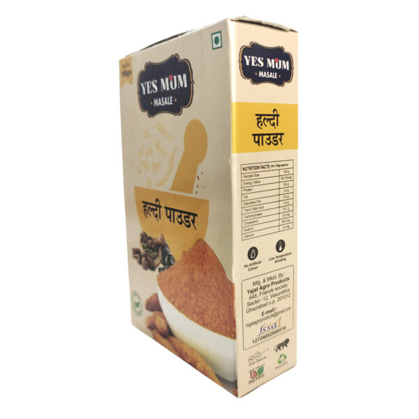 Turmeric Powder | Haldi Powder | No Preservatives | No Artificial Colour | Low Temperature Grinding | 100% Pure & Natural - 100g - Image 3